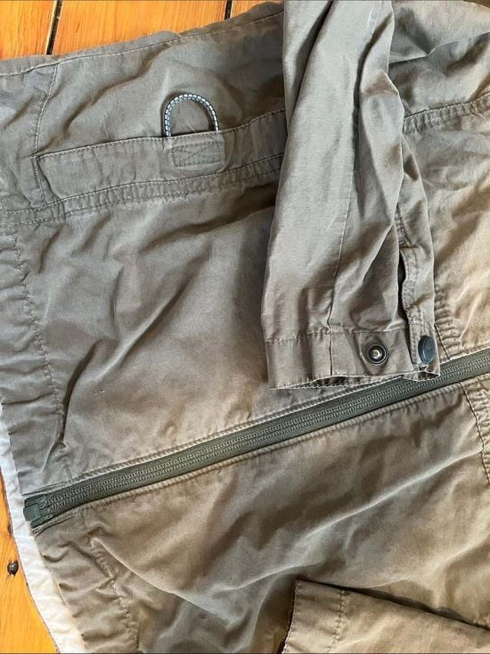 Columbia Hooded Lightweight  Jacket - Olive - Picture 3 of 5